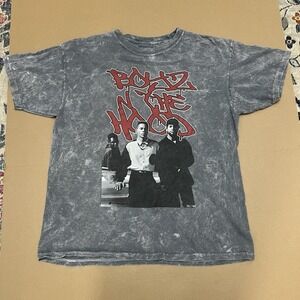 Boyz In The Hood Grey‎ Unisex Ice Cube Tie Dye Quality Soft T-Shirt Tee Size L